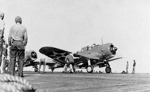 SBD-2 Dauntless, February 1942